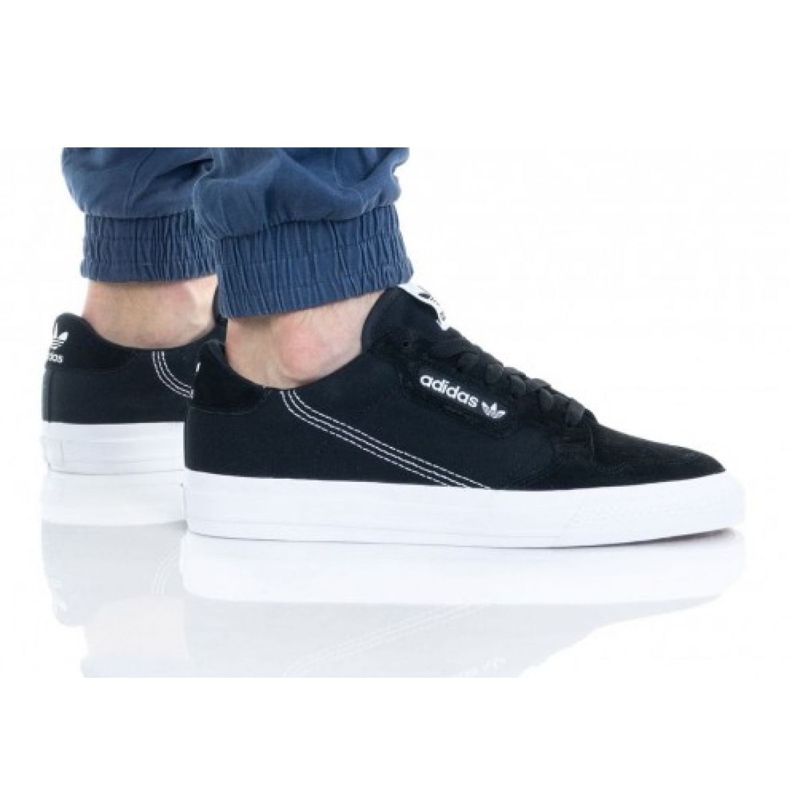 Pantofi Adidas Continental Vulc M EF3524 alb negru