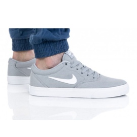 Pantofi Nike Sb Charge Cnvs M CD6279-003 alb gri Pantofi Nike Sb Charge Cnvs M CD6279-003 alb gri