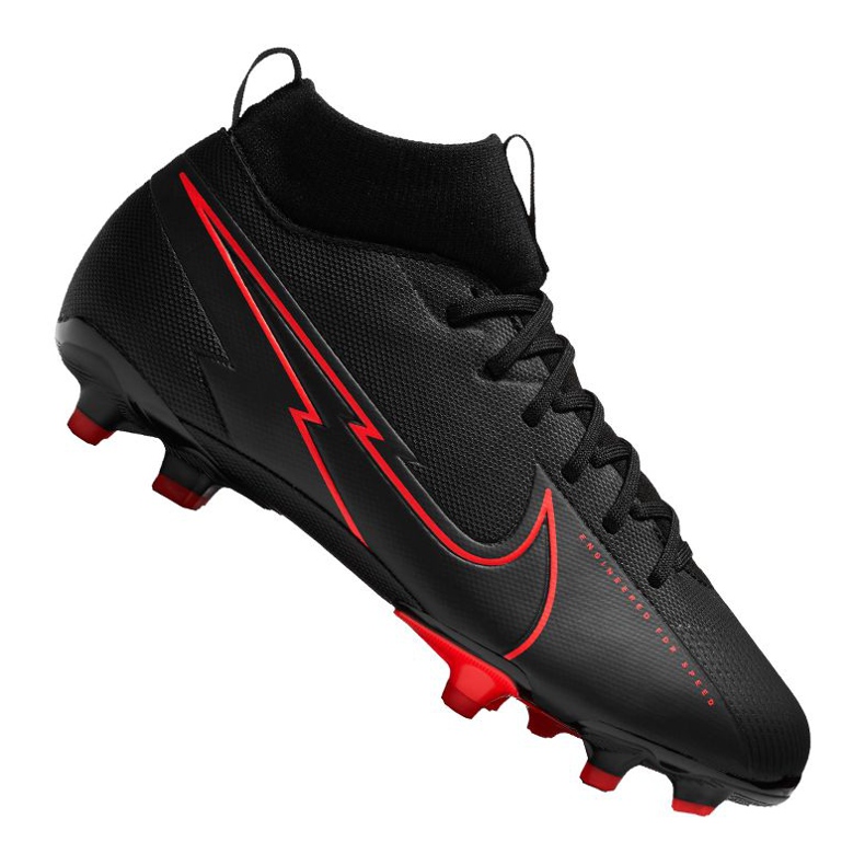 Pantofi de fotbal Nike Superfly 7 Academy Mg Jr AT8120-060 negru negru Pantofi de fotbal Nike Superfly 7 Academy Mg Jr AT8120-060 negru negru