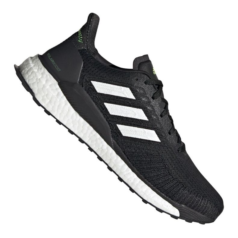 Pantofi de alergare adidas Solar Boost 19 M FW7814 alb negru