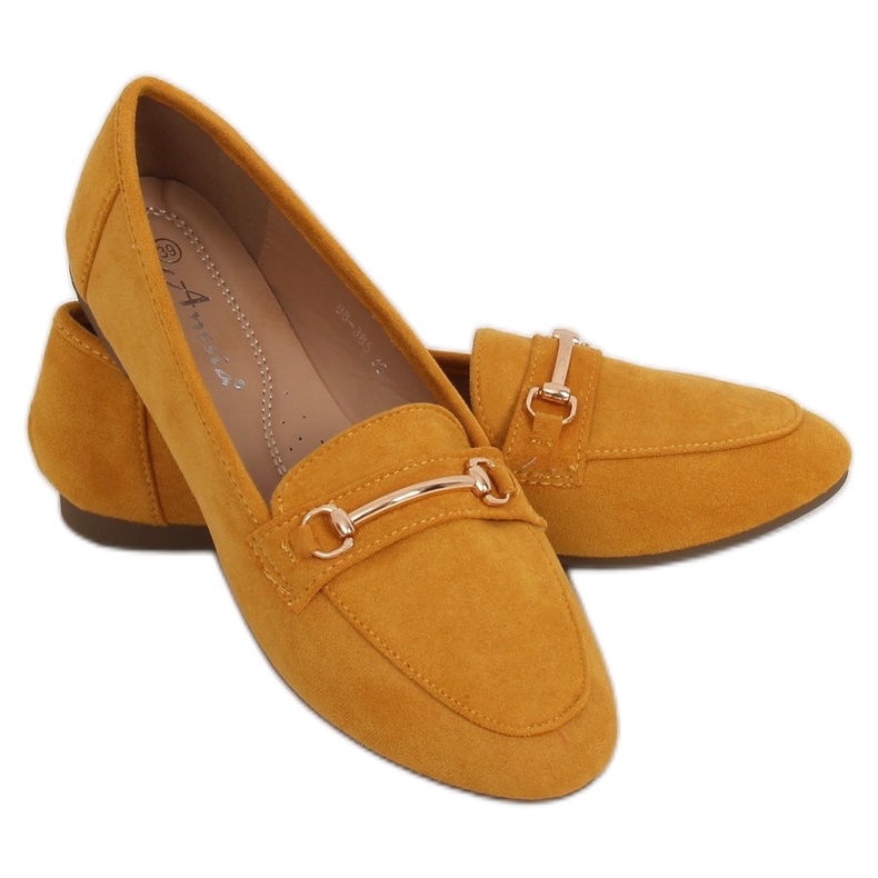 Mocasini dama miere 88-385 Galben
