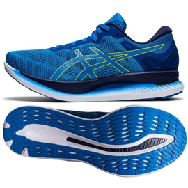 Pantofi de alergare Asics GlideRide M 1011A817-401 albastru