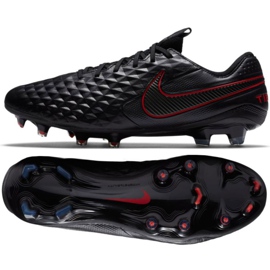 Cizme de fotbal Nike Tiempo Legend 8 Elite Fg M AT5293-060 negru multicolor