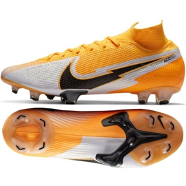 Pantofi de fotbal Nike Mercurial Superfly 7 Elite Fg M AQ4174-801 portocaliu multicolor