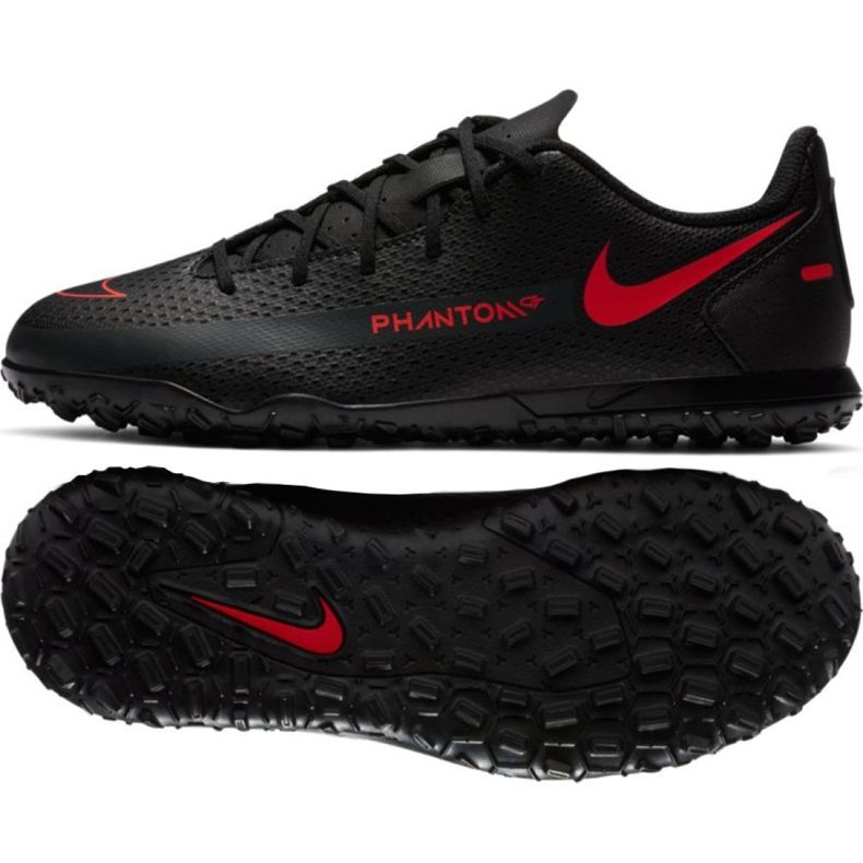 Pantofi de fotbal Nike Phantom Gt Club Tf Jr CK8483-060 multicolor negru