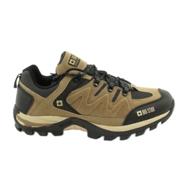 Trekking Big Star pentru bărbați GG174280 bej negru Trekking Big Star pentru bărbați GG174280 bej negru