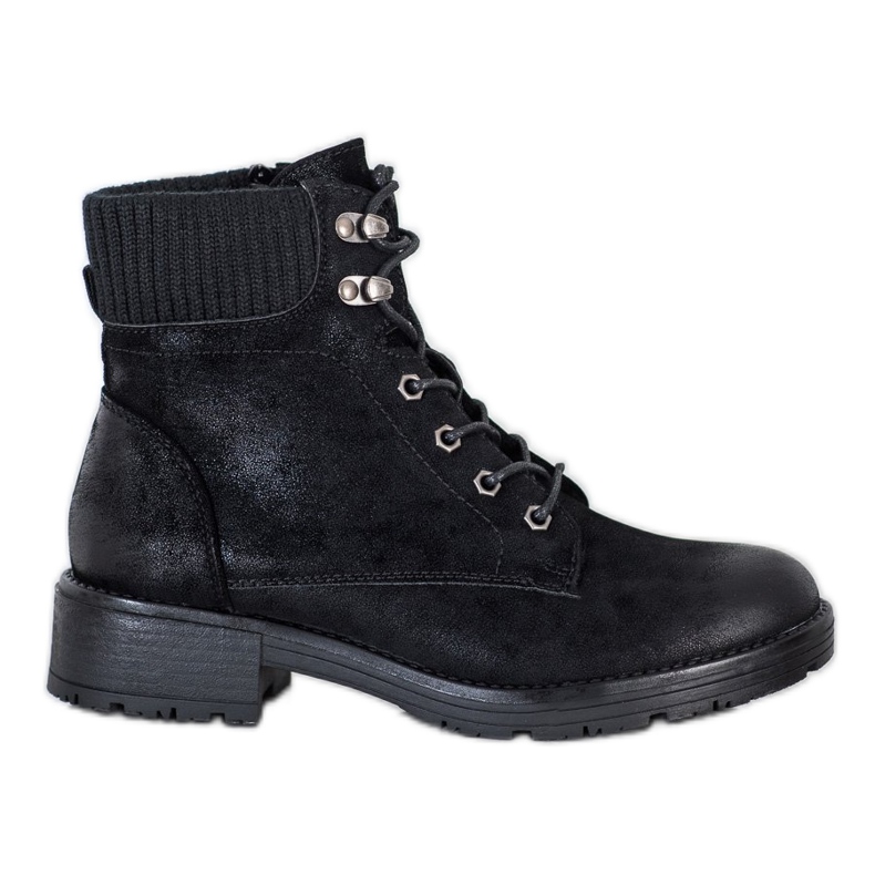 Capcani casual VINCEZA negru
