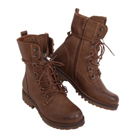 Cizme militare maro de lucru BZ66017-KB Kaki Cizme militare maro de lucru BZ66017-KB Kaki
