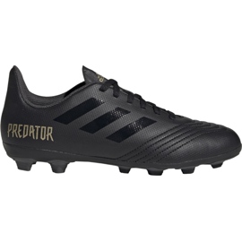 Ghete de fotbal Adidas Predator 19.4 FxG Jr EF8989 negru