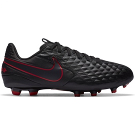 Pantofi de fotbal Nike Tiempo Legend 8 Academy FG / MG Jr AT5732 060 negru multicolor