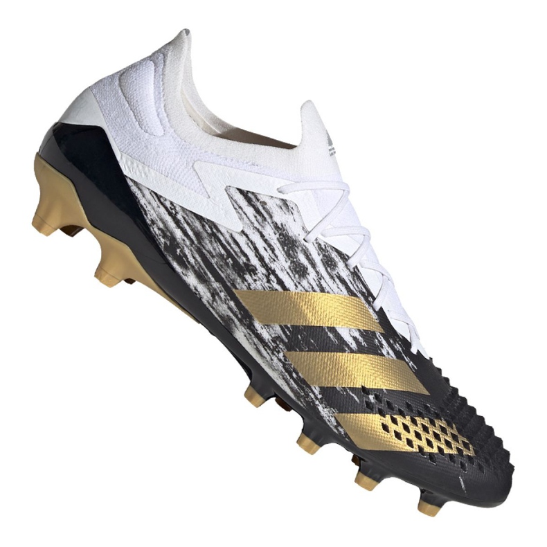 Ghete de fotbal Adidas Predator 20.1 Low Ag M FW9747 negru, alb, negru, auriu alb