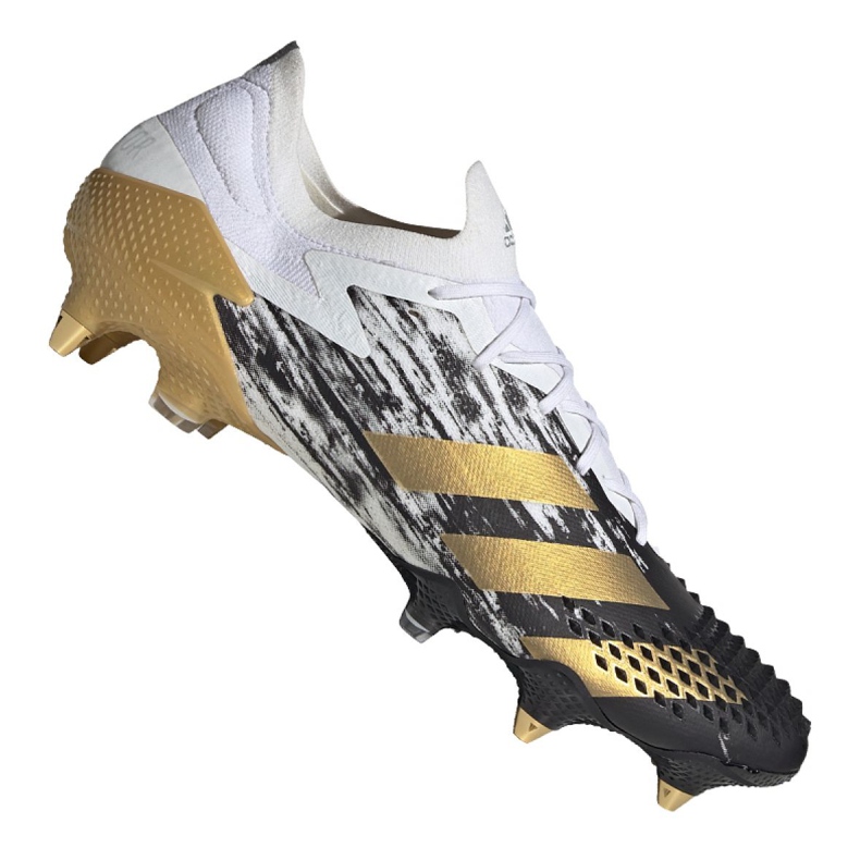 Ghete de fotbal Adidas Predator 20.1 Low Sg M FW9181 negru, alb, negru, auriu alb