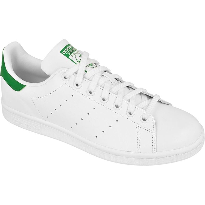 Pantofi Adidas Originals Stan Smith M M20324 alb verde