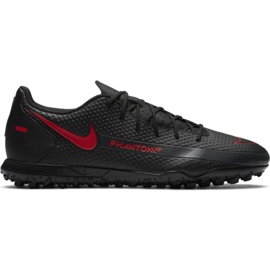 Pantofi de fotbal Nike Phantom M Gt Club Tf CK8469 060 alb negru