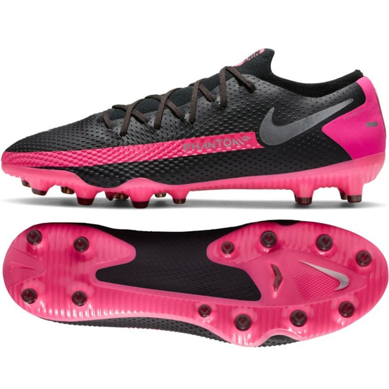 Pantof de fotbal Nike Phantom Gt Pro AG-PRO M CK8453-006 multicolor negru