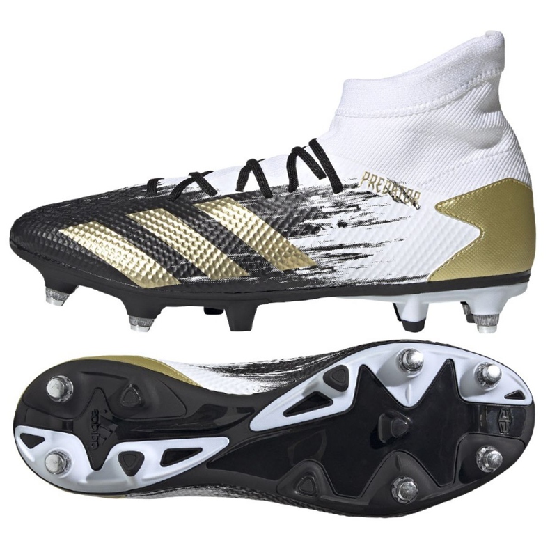 Ghete de fotbal Adidas Predator 20.3 Sg M FW9187 alb alb