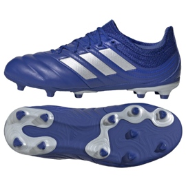Cizme de fotbal Adidas Copa 20.1 Fg Jr EH0886 multicolor violet Cizme de fotbal Adidas Copa 20.1 Fg Jr EH0886 multicolor violet