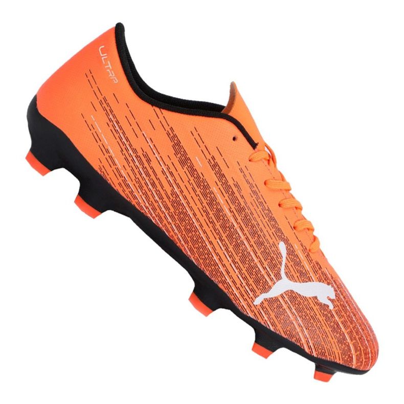 Pantofi de fotbal Puma Ultra 4.1 Fg / Ag M 106092-01 multicolor portocale