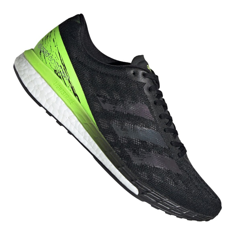 Pantofi de alergare adidas Adizero Boston 9 m M EG4657 negru verde