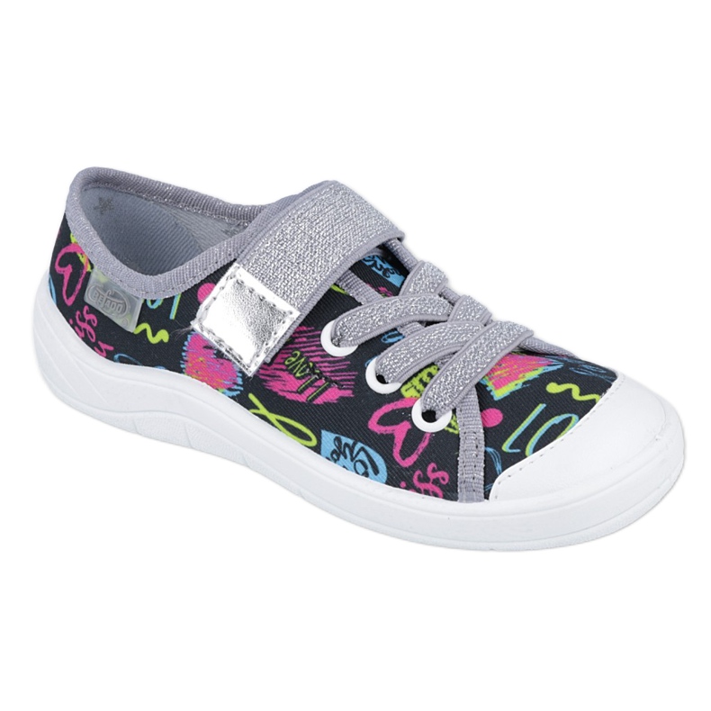 Încălțăminte pentru copii Befado 251Q137 negru gri multicolor