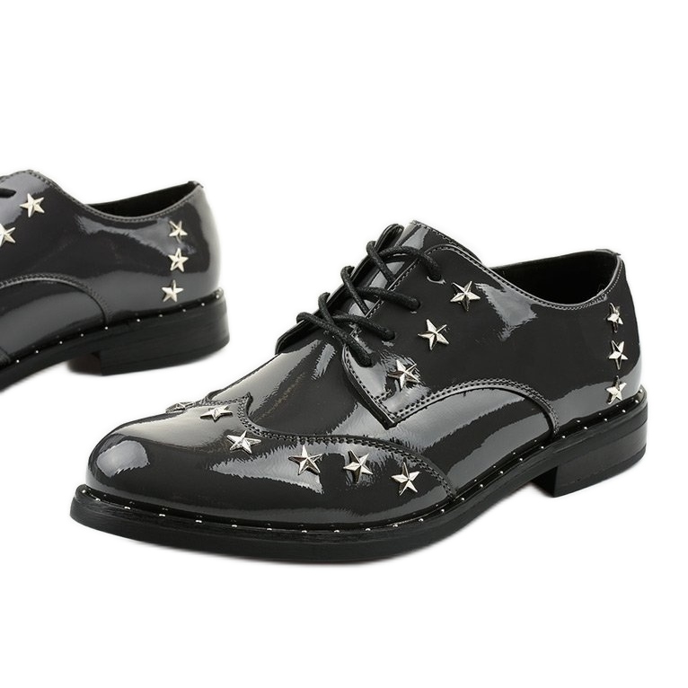 Pantofi de damă gri C18-37117