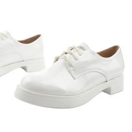 Pantofi clasici de jazz alb KSL11