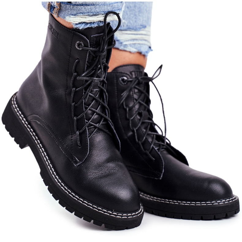 Cizme de damă Big Star Black GG274596 negru