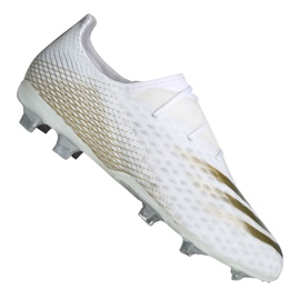 Ghete de fotbal Adidas X Ghosted.2 Fg M FW6776 alb, auriu alb
