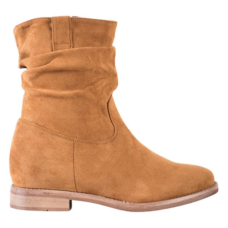 Cizme de cowboy pe pană VINCEZA maro