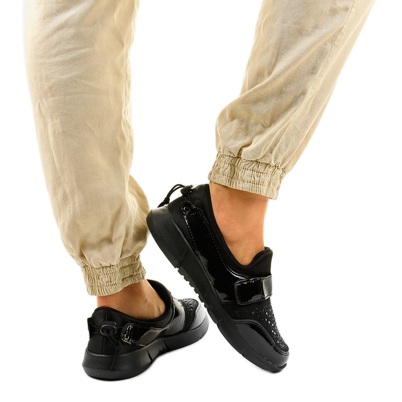 Pantofi sport negri B120 negru