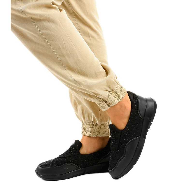 Pantofi sport negri B84 negru Pantofi sport negri B84 negru