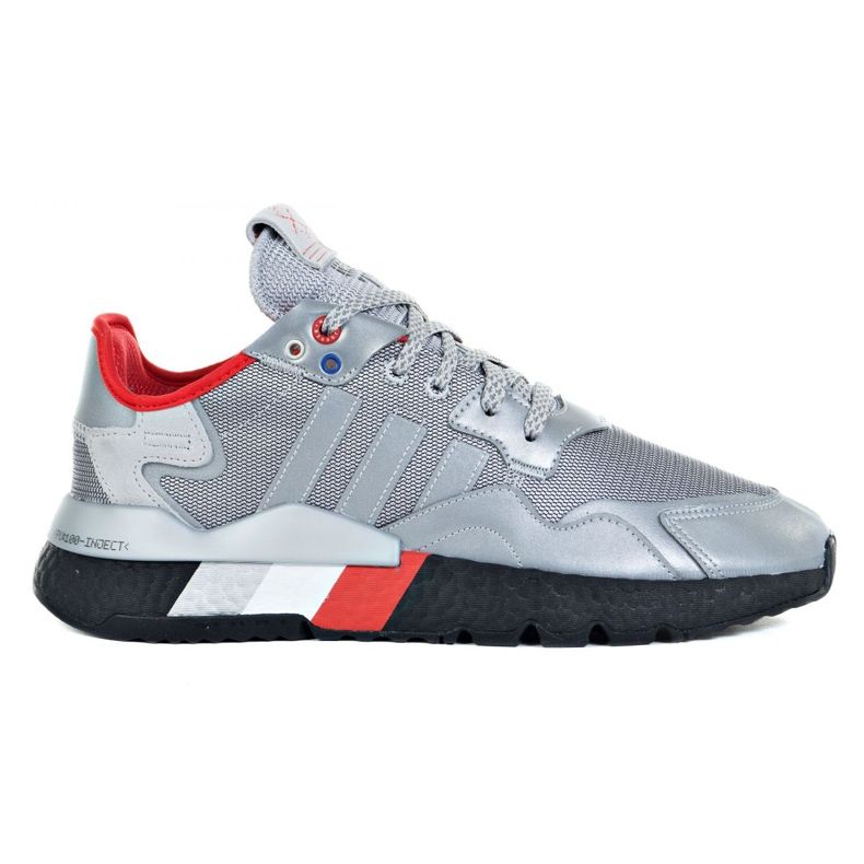 Pantofi Adidas Nite Jogger M FV3787 argint gri