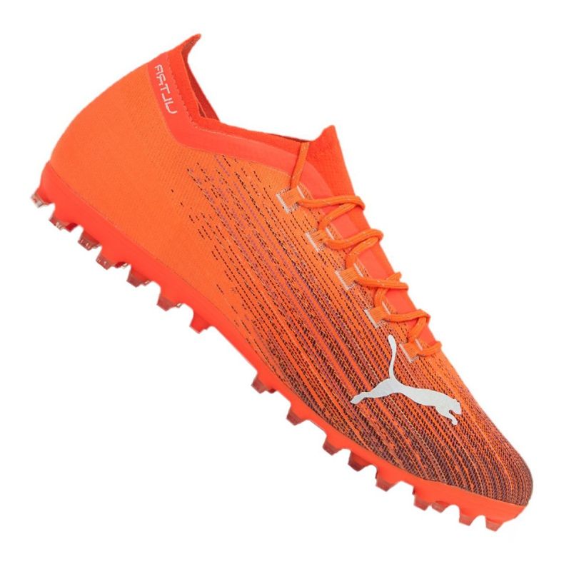 Ghete de fotbal Puma Ultra 1.1 Mg M 106078-01 multicolor portocale