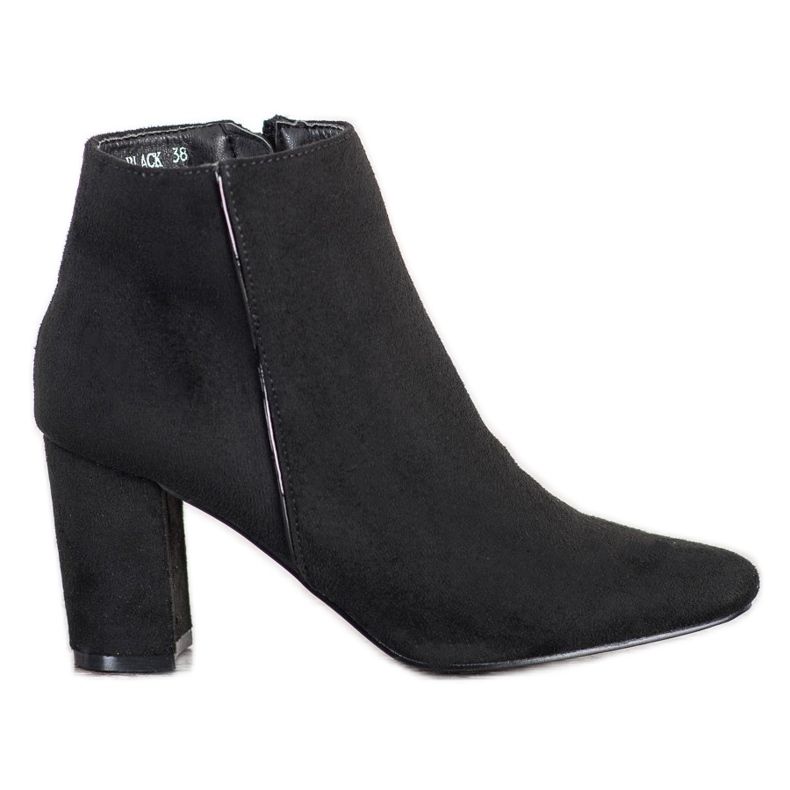 Goodin Cizme elegante în Spitz negru