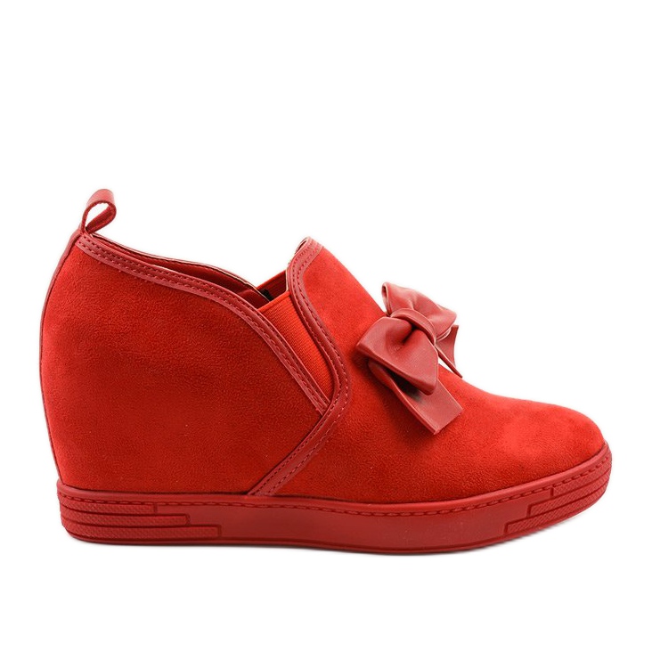 Adidași roșii cu fundă Tifi roșu Adidași roșii cu fundă Tifi roșu