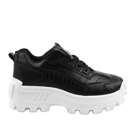 Pantofi sport negri la modă Pereipheme negru Pantofi sport negri la modă Pereipheme negru