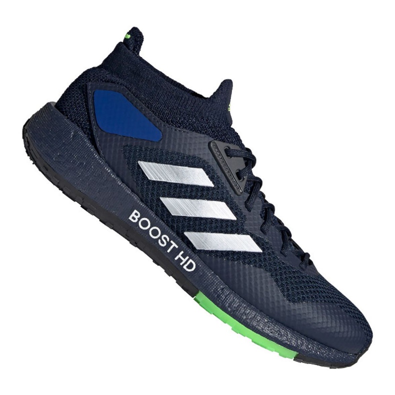 Pantofi de alergare adidas PulseBoost Hd M EG9967 albastru marin verde