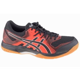 Asics Gel-Rocket 9 M 1071A030-003 negru portocale Asics Gel-Rocket 9 M 1071A030-003 negru portocale