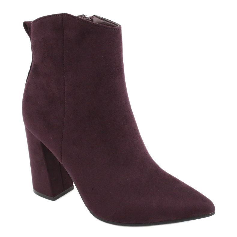 Evento Cizme din piele intoarsa din piele intoarsa violet Evento Cizme din piele intoarsa din piele intoarsa violet