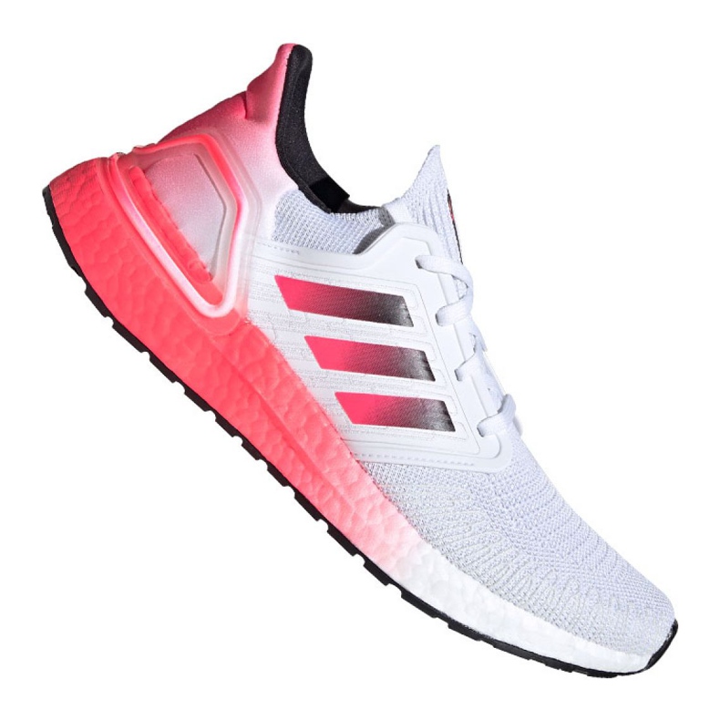 Pantofi de alergare adidas UltraBoost 20 M EG5177 alb roșu