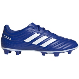 Ghete de fotbal Adidas Copa 20.4 M Fg EH1485 multicolor albastru Ghete de fotbal Adidas Copa 20.4 M Fg EH1485 multicolor albastru
