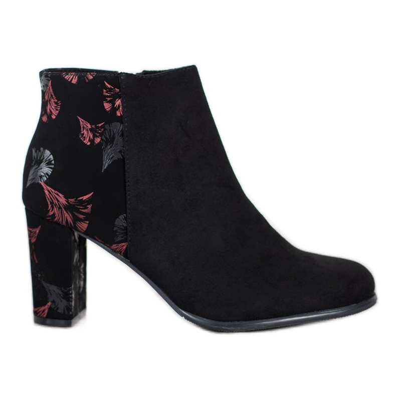 Sergio Leone Ghete din piele de căprioară cu o aplicație negru