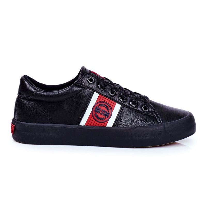 Adidași pentru bărbați Low Big Star Black GG174111 negru