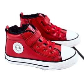Adidași pentru copii Big Star Warmed Red GG374034 roșu