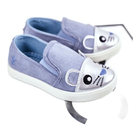 PH1 Adidași alunecați pentru copii Blue Candys albastru PH1 Adidași alunecați pentru copii Blue Candys albastru