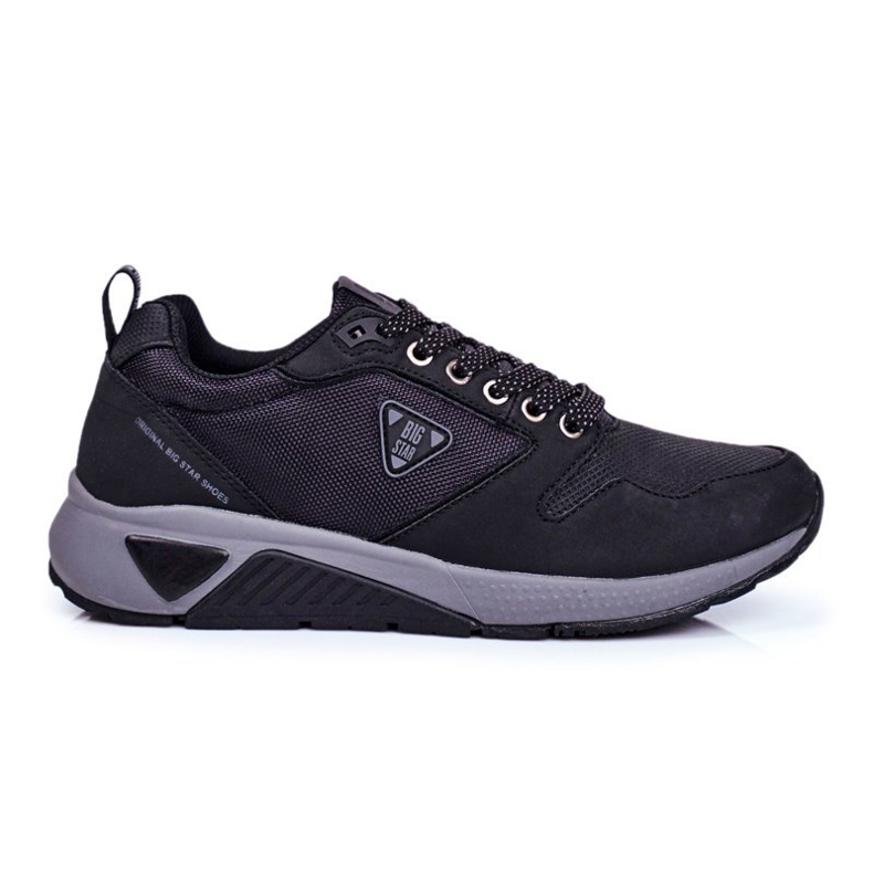 Adidași sport bărbați Big Star Black GG174350 negru