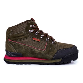Încălțăminte de trekking pentru bărbați Big Star Outdoor Khaki GG174200 kaki