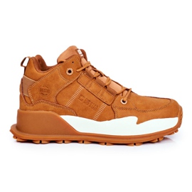 Pantofi sport pentru bărbați Big Star Camel GG174415 maro multicolor Pantofi sport pentru bărbați Big Star Camel GG174415 maro multicolor