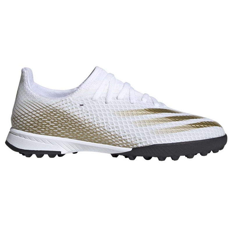 Ghete de fotbal Adidas X GHOSTED.3 Tf Jr EG8214 gri gri Ghete de fotbal Adidas X GHOSTED.3 Tf Jr EG8214 gri gri