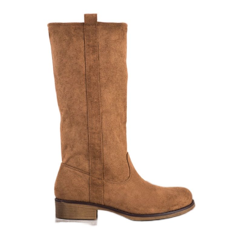 Seastar Cizme din piele de căprioară maro Seastar Cizme din piele de căprioară maro